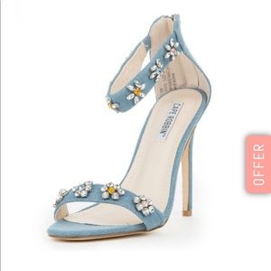 CAPE ROBBIN WOMEN'S SUZZY-58 HIGH HEEL DENIM SZ 9